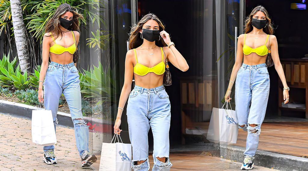 Young Hottie Madison Beer Shows Her Perfect Abs While Out and About gallery, pic 44