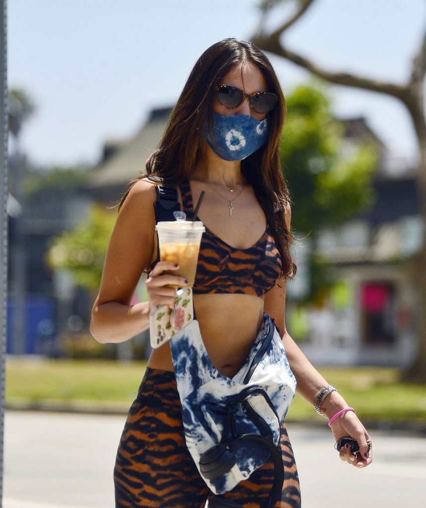 Young Beauty Eiza Gonzalez Shows Her Perfect Midriff Outdoors gallery, pic 34