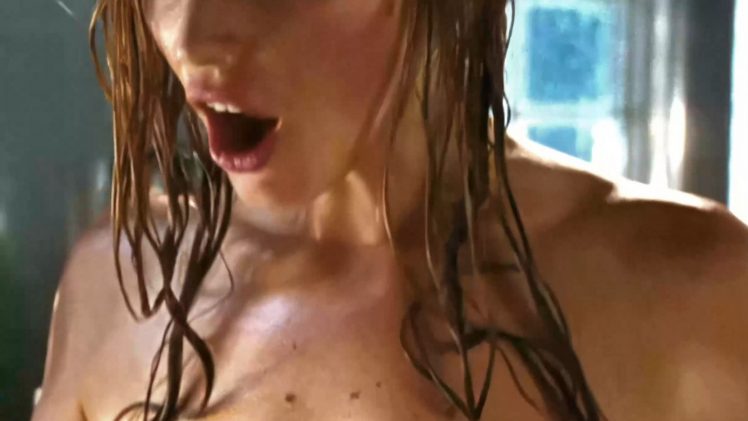Jessica Paré’s topless and naked scenes from "Hot Tub Time Machine&quo...