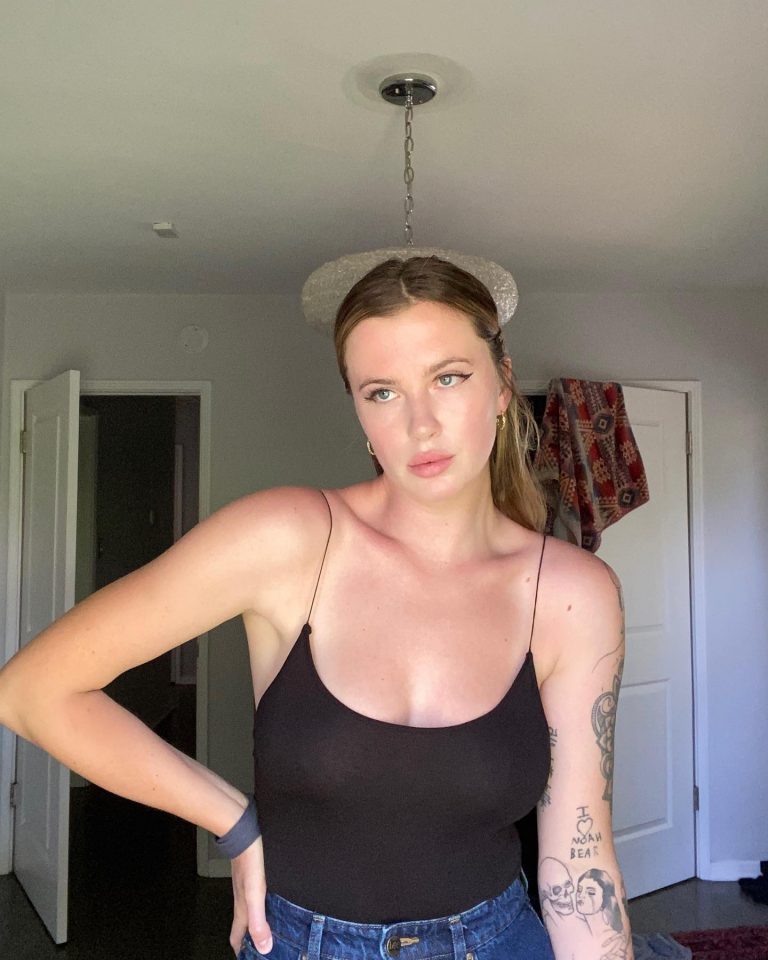 Busty Blonde Ireland Baldwin Shows Her Rack on Social Media - The