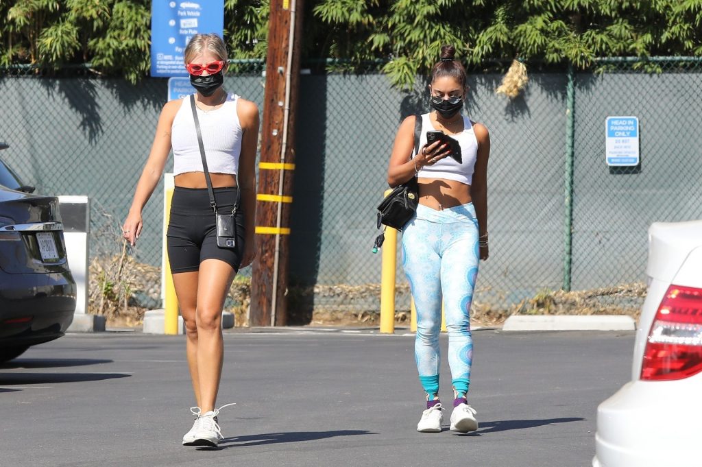 Sexy Brunette Vanessa Hudgens Looks Amazing in Skintight Sportswear gallery, pic 38