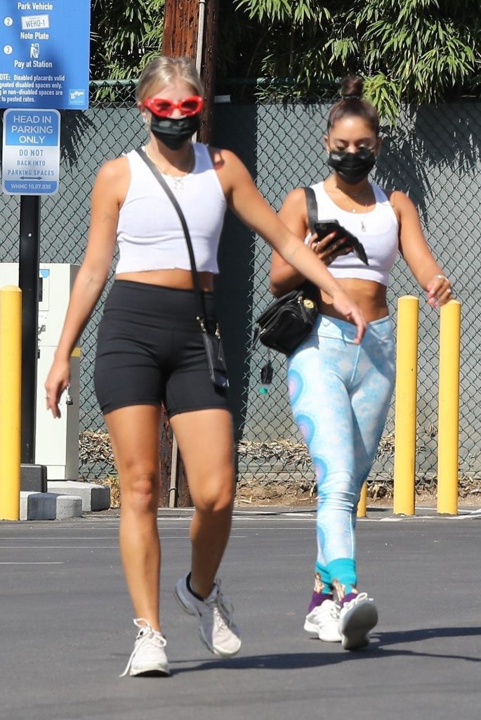 Sexy Brunette Vanessa Hudgens Looks Amazing in Skintight Sportswear gallery, pic 72