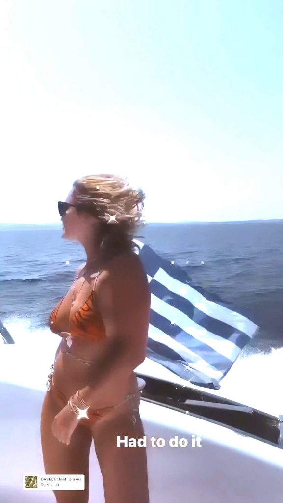 Sex-Starved Rita Ora Prancing Around in a Tiny-Ass Bikini video screenshot 8