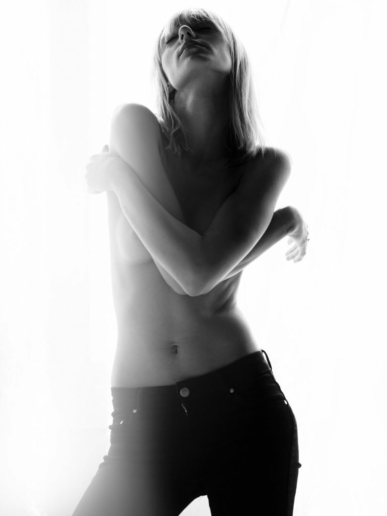 Moody B&W Gallery Spotlighting Topless Diana Balaisyte, pic 36