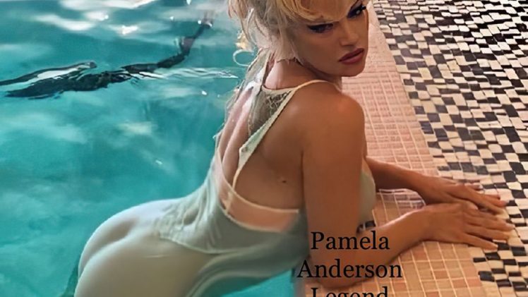Sexy Granny Pamela Anderson Striking Seductive Poses in the Latest Shoot