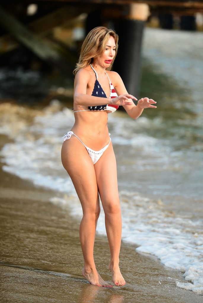 Attention-Hungry Has-Been Farrah Abraham Flaunts It in a Slutty Bikini gallery, pic 24