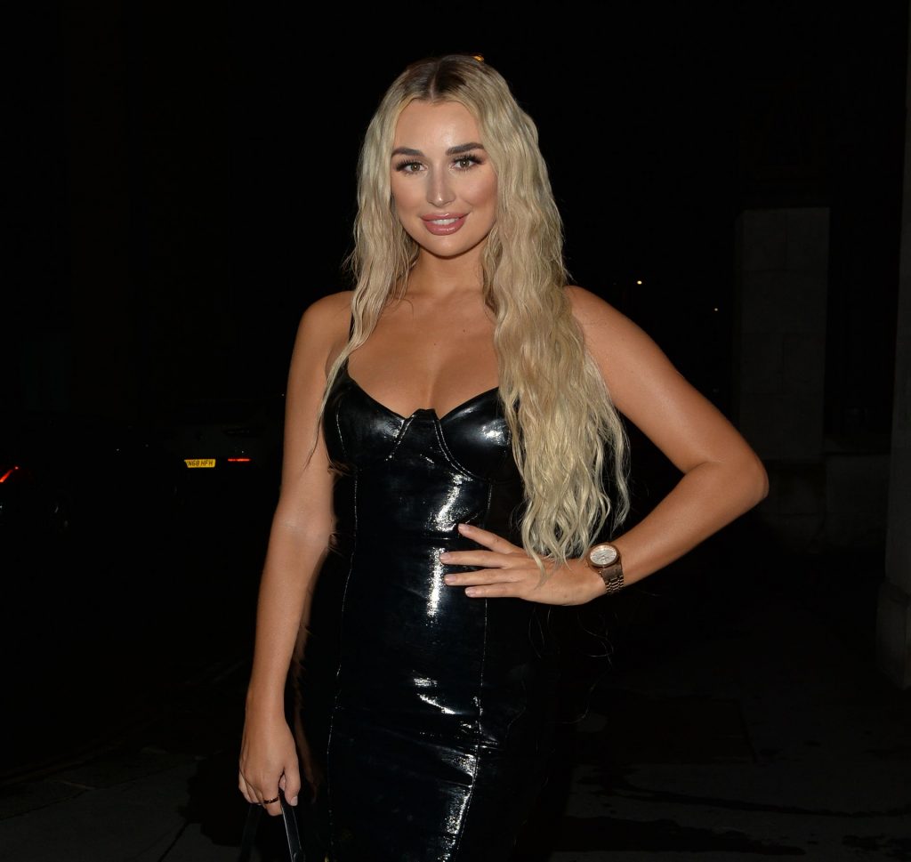 Blond-Haired Rachel Fenton Demonstrates Her Cleavage in a Slutty Dress gallery, pic 10
