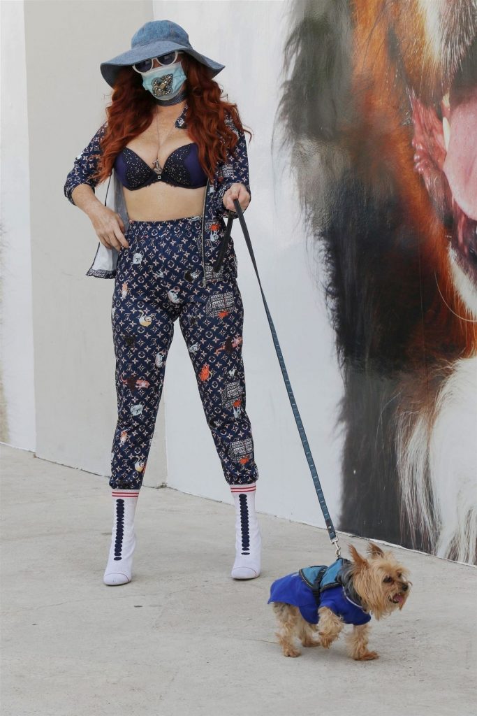 Hideous Hoe Phoebe Price Strikes a Bunch of Slutty Poses in LA gallery, pic 22