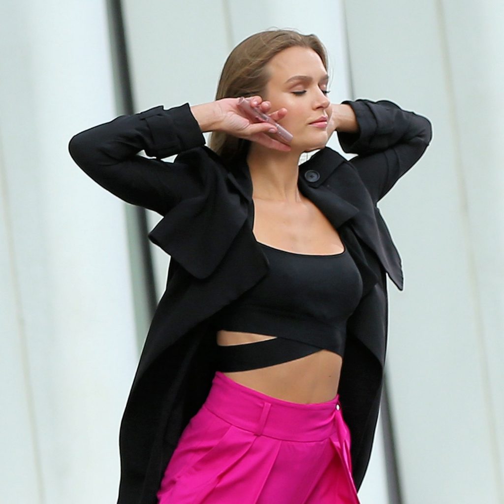 Model Josephine Skriver Looks Perfect on the Set of an Ad gallery, pic 14