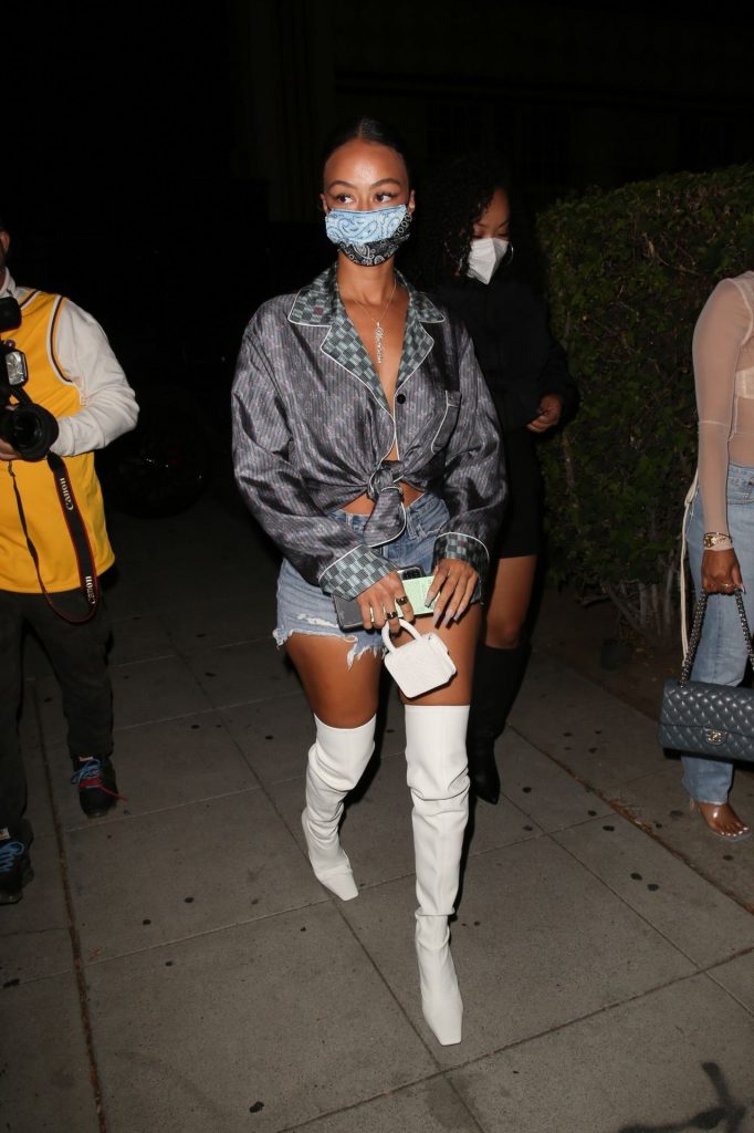 Leggy Draya Michele Roams the Streets of Hollywood at Night gallery, pic 28