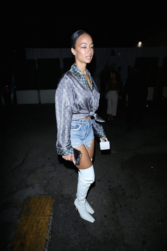 Leggy Draya Michele Roams the Streets of Hollywood at Night gallery, pic 40