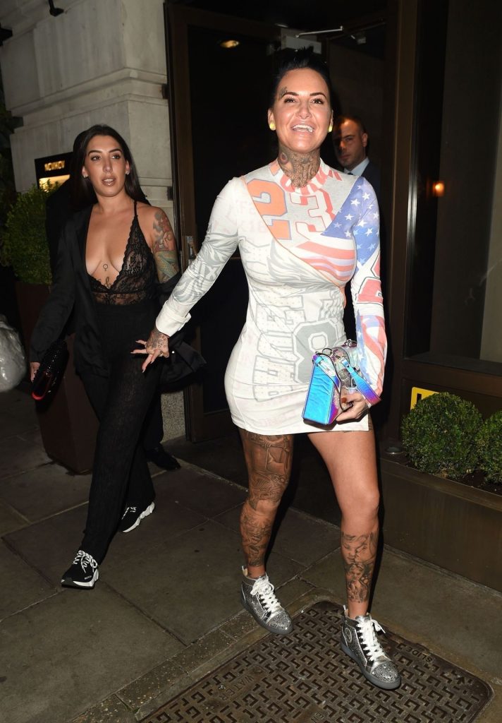 Inked-Up Trashy Slag, Jemma Lucy, Showing Her Legs and More gallery, pic 26