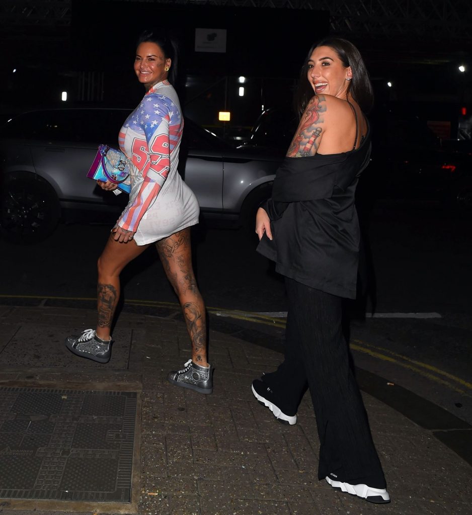 Inked-Up Trashy Slag, Jemma Lucy, Showing Her Legs and More gallery, pic 4