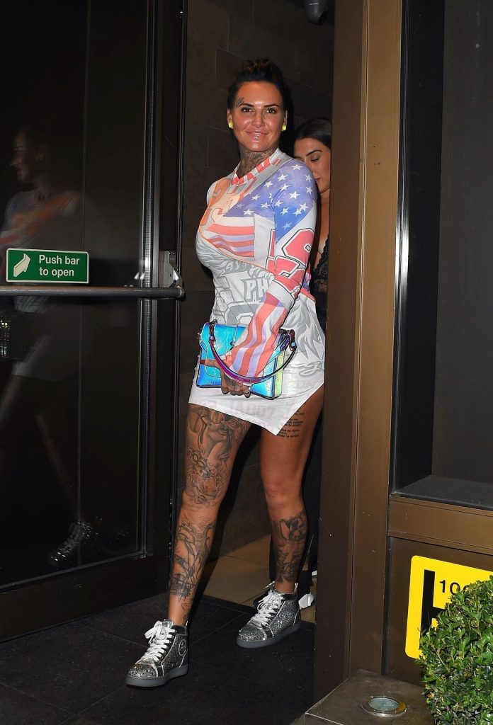 Inked-Up Trashy Slag, Jemma Lucy, Showing Her Legs and More gallery, pic 42