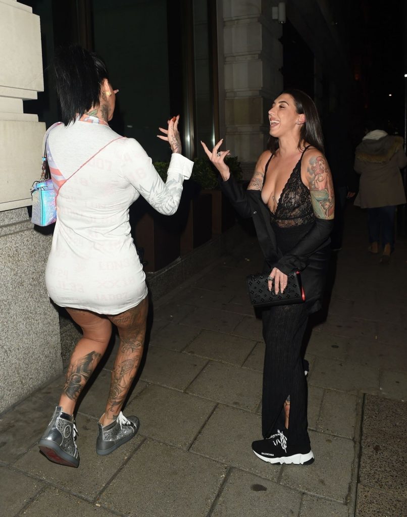 Inked-Up Trashy Slag, Jemma Lucy, Showing Her Legs and More gallery, pic 80