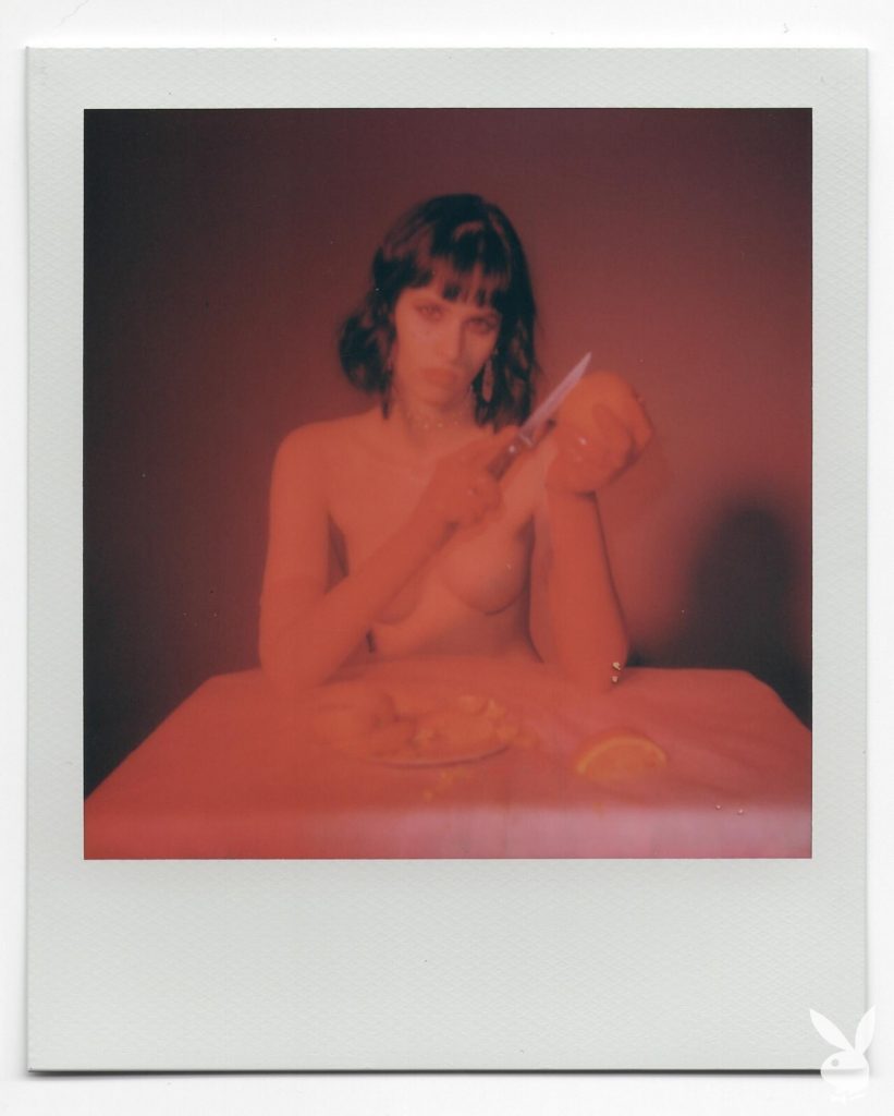 Gorgeous Brunette Carolina Ballesteros Posing Totally Naked in Playboy gallery, pic 38