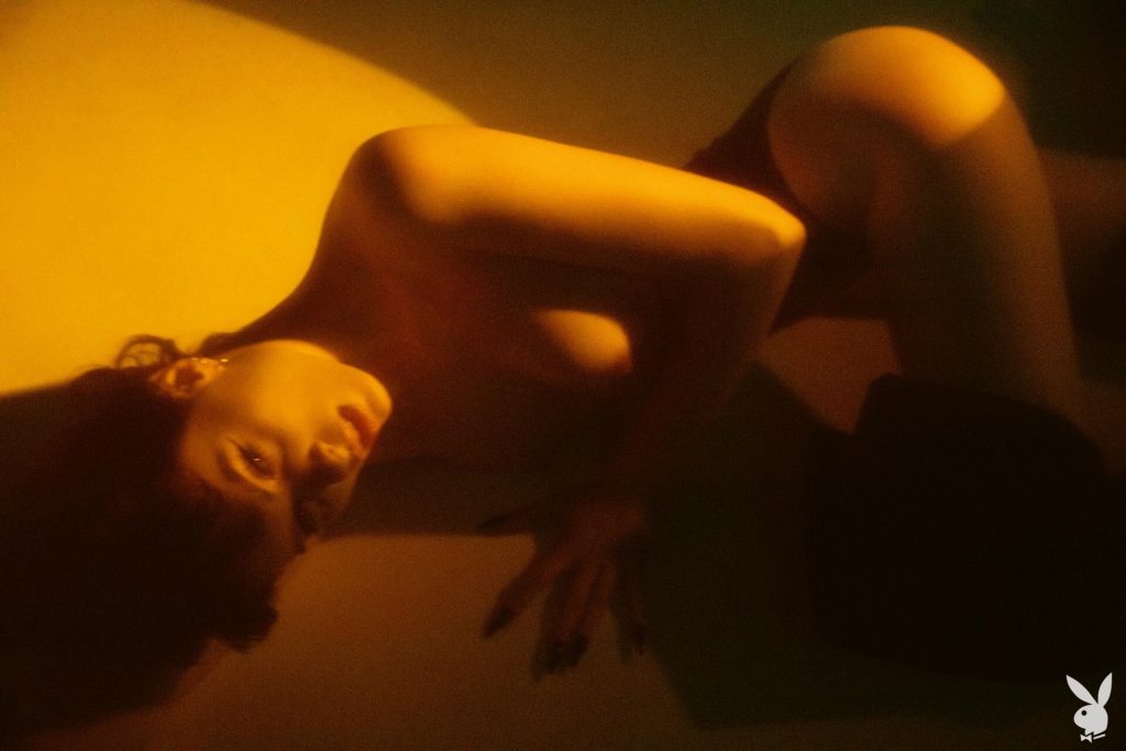 Gorgeous Brunette Carolina Ballesteros Posing Totally Naked in Playboy gallery, pic 60