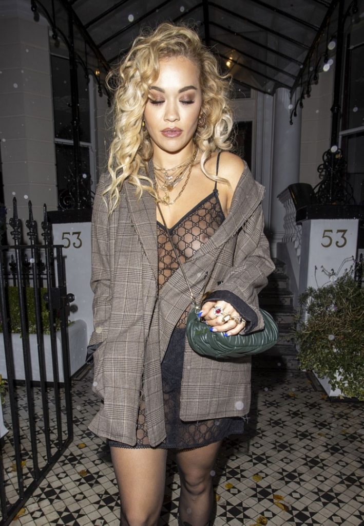 Always-Glamorous Rita Ora Caught in a Slutty See-Through Outfit gallery, pic 52