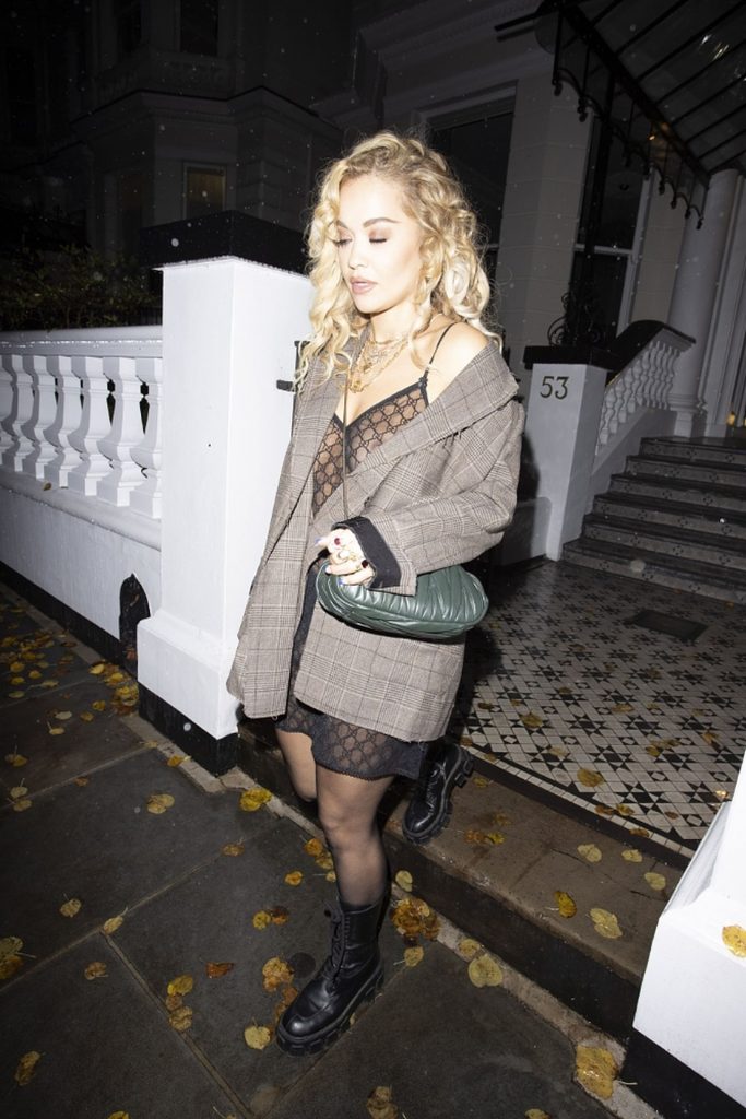 Always-Glamorous Rita Ora Caught in a Slutty See-Through Outfit gallery, pic 10