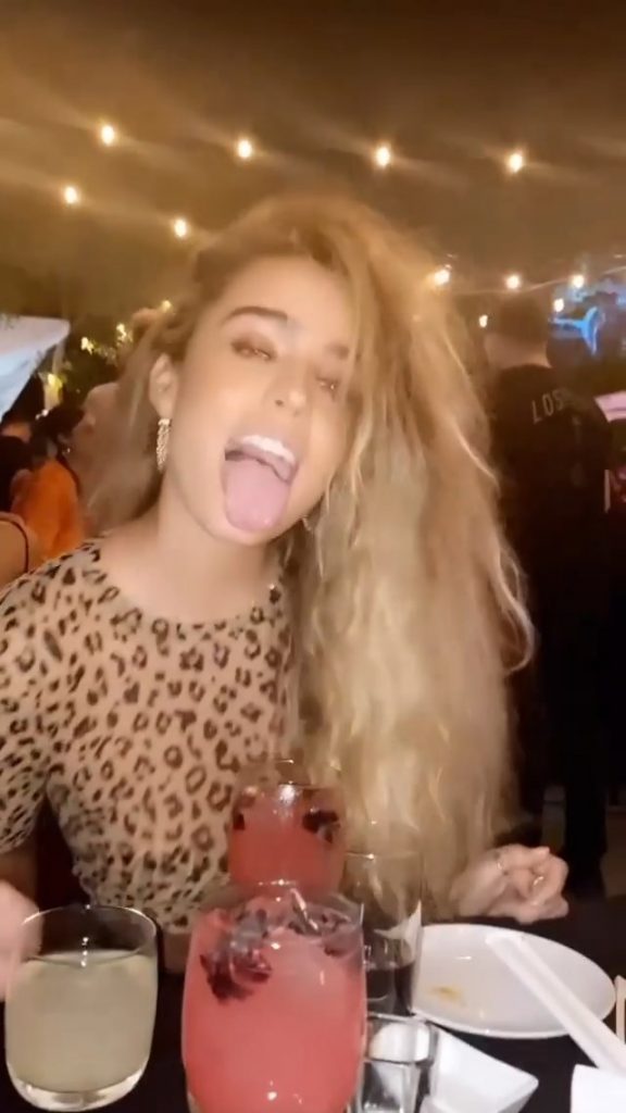 Blonde Sommer Ray Sluts It Up in a See-Through Leopard Print Top gallery, pic 4