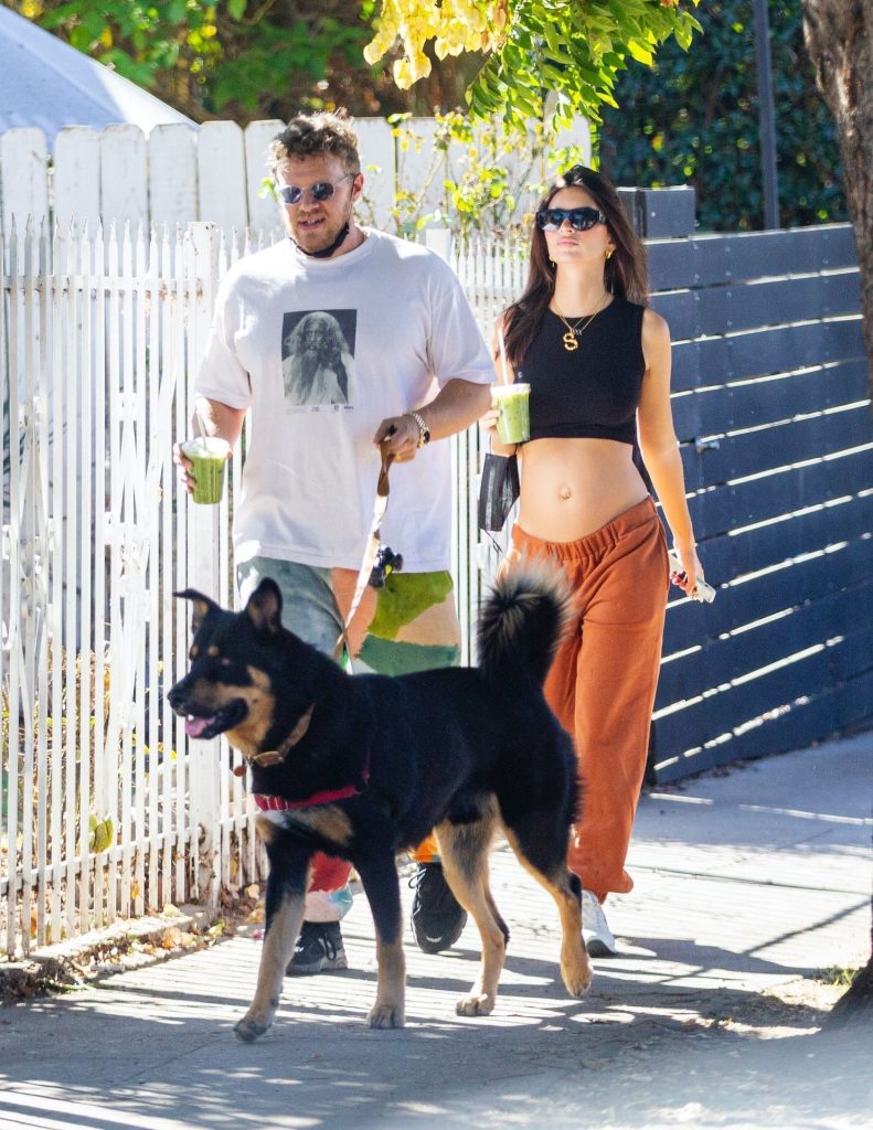 Emily Ratajkowski Hiking and Looking Really Cheery with Her Baby Bump on Display gallery, pic 34