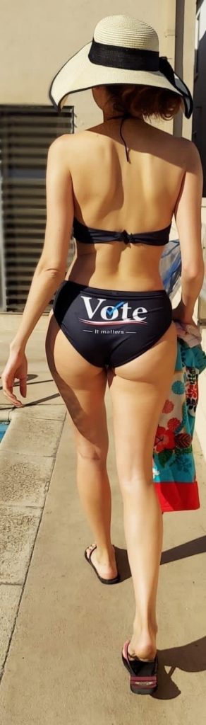 Wannabe Activist Blanca Blanco Urges Her Fans to Vote gallery, pic 20