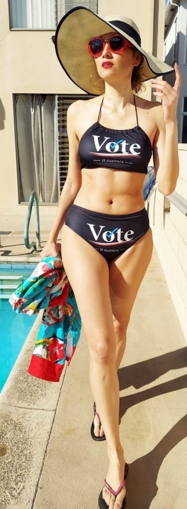 Wannabe Activist Blanca Blanco Urges Her Fans to Vote gallery, pic 30