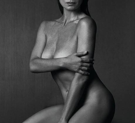 Captivating Leticia Spíller Strips Totally Naked in a B&W Photoshoot