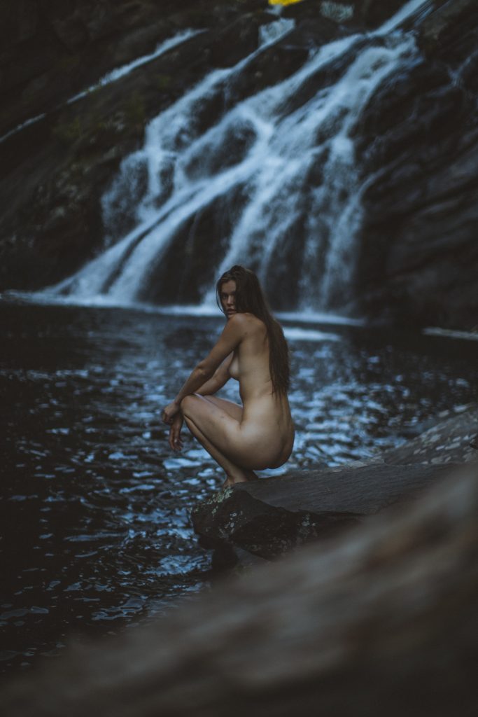 Nude Rebekah Underhill Flashing Her Perfect Body by the Waterfall gallery, pic 20