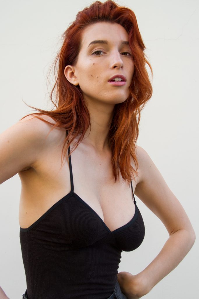 Attention-Grabbing Redhead Dani Thorne Strips to Her Lingerie gallery, pic 24