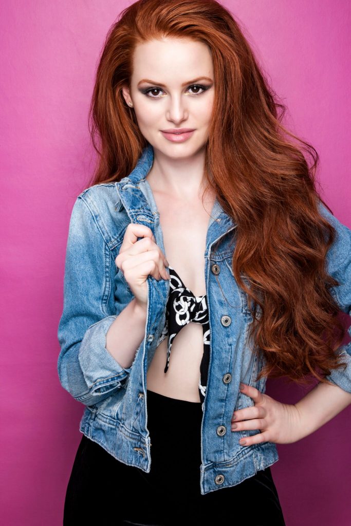 Ghostly Pale Redhead Madelaine Petsch Showing Some Skin a Hot Gallery, pic 6