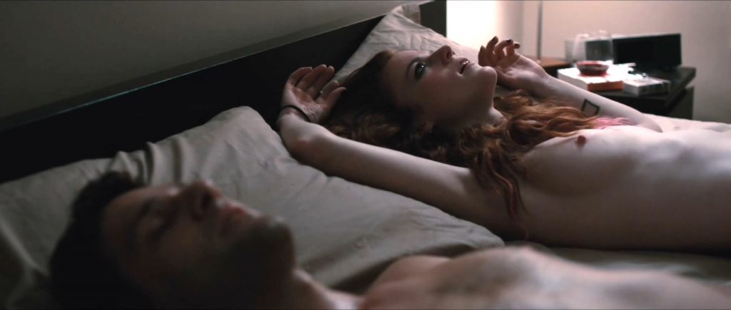Rose Leslie Enjoys Her Post-Coital Cigarette with Her Tits Exposed video screenshot 6