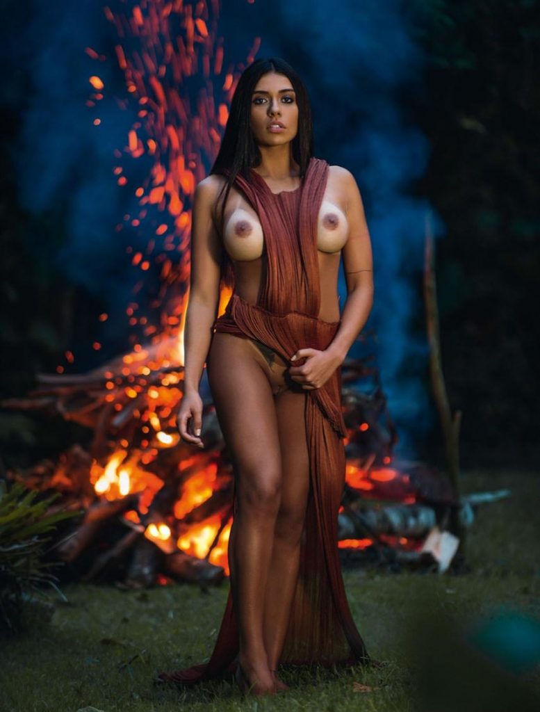 Nude Cintia Vallentim Shines in a Hot Gallery Set in the Jungle, pic 14