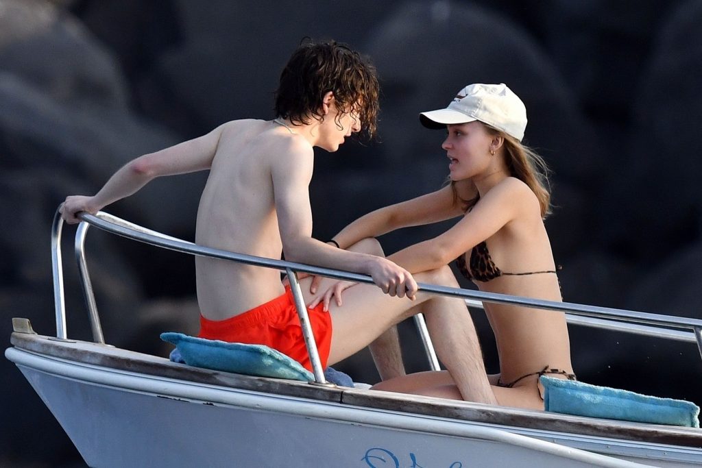 Hollywood Royalty Lily-Rose Depp Displaying Her Skinny Ass in a Swimsuit gallery, pic 58