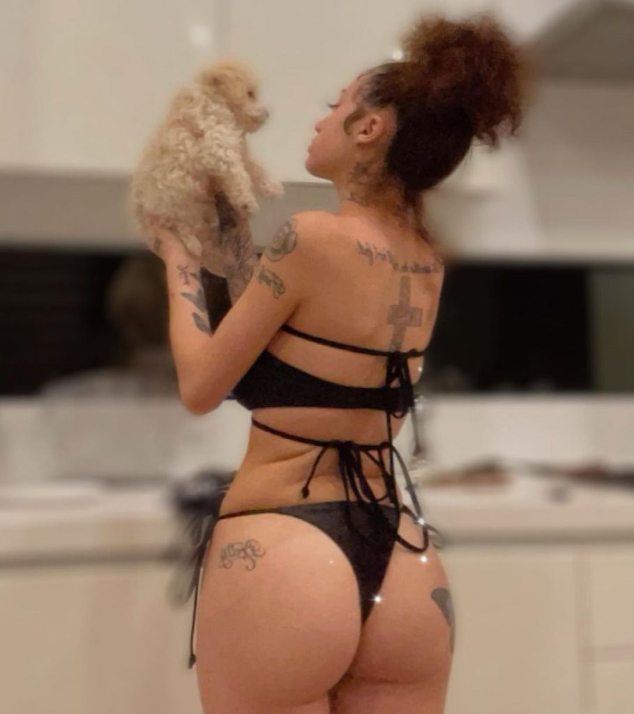 Eager Brunette Danielle Bregoli Covering Her Nips and Teasing with Her Ass gallery, pic 14