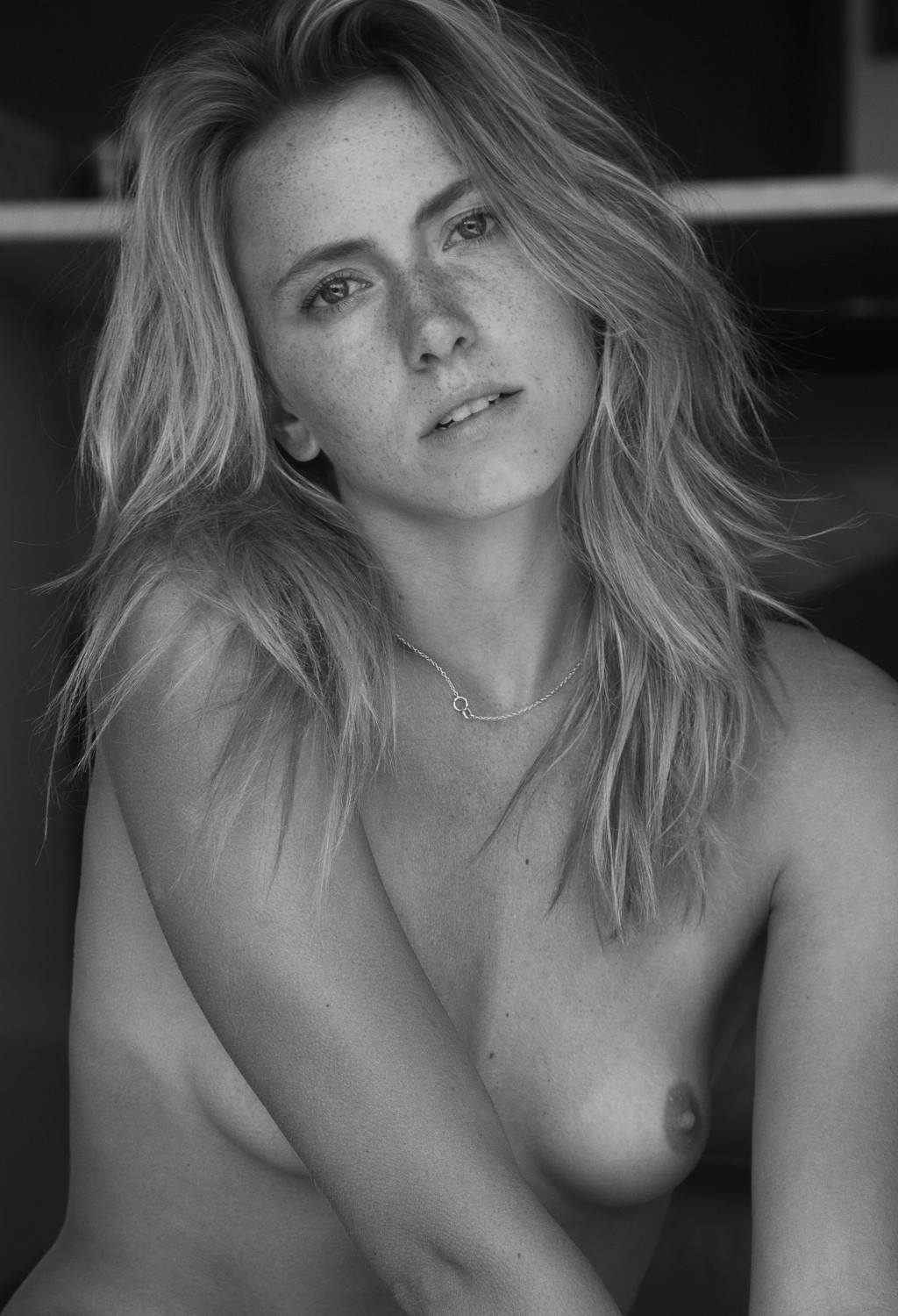 Fully Naked Silja Danielsen Shows Her Skinny Body in a Surprisingly Sexy Ph...