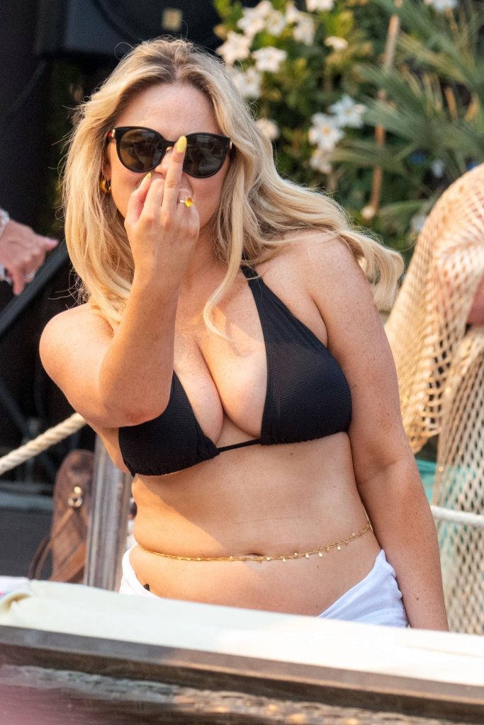 Voluptuous and Sassy Blonde Emily Atack Refuses to Pose in a Bikini gallery, pic 6