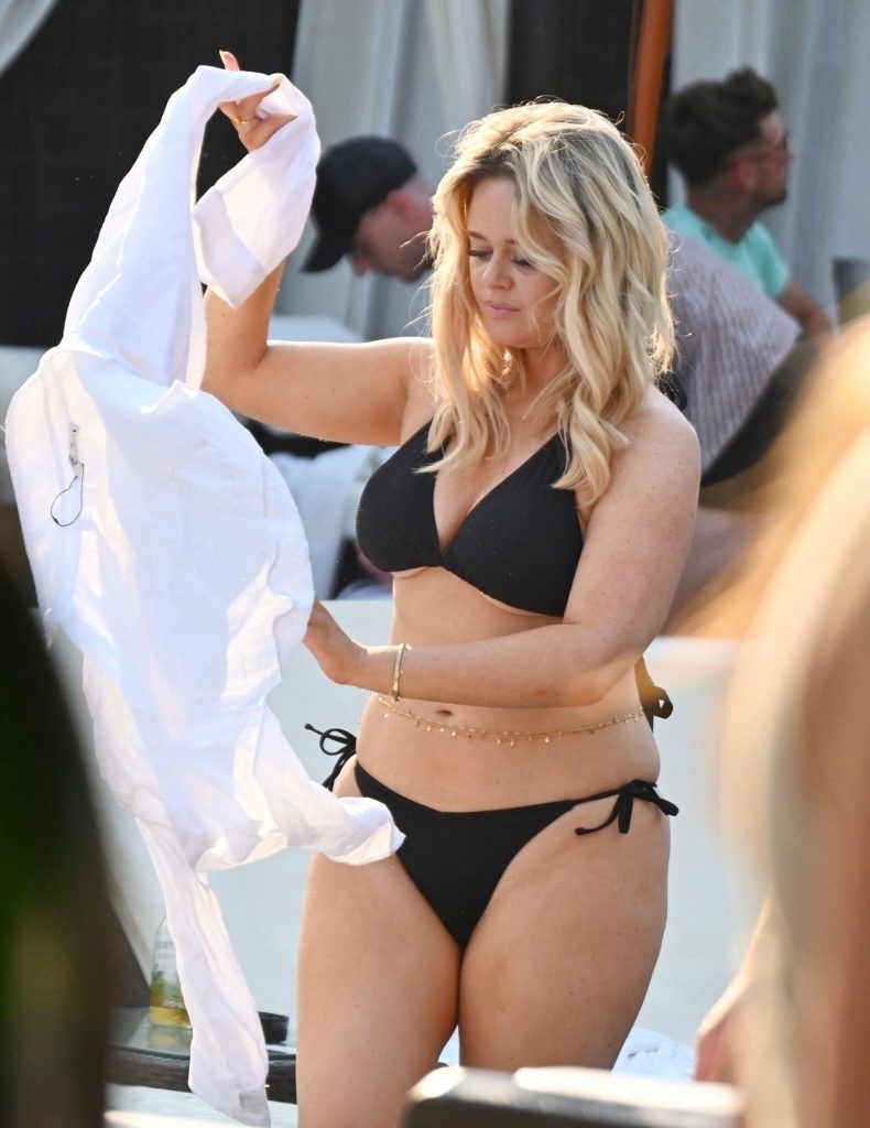 Voluptuous and Sassy Blonde Emily Atack Refuses to Pose in a Bikini gallery, pic 14