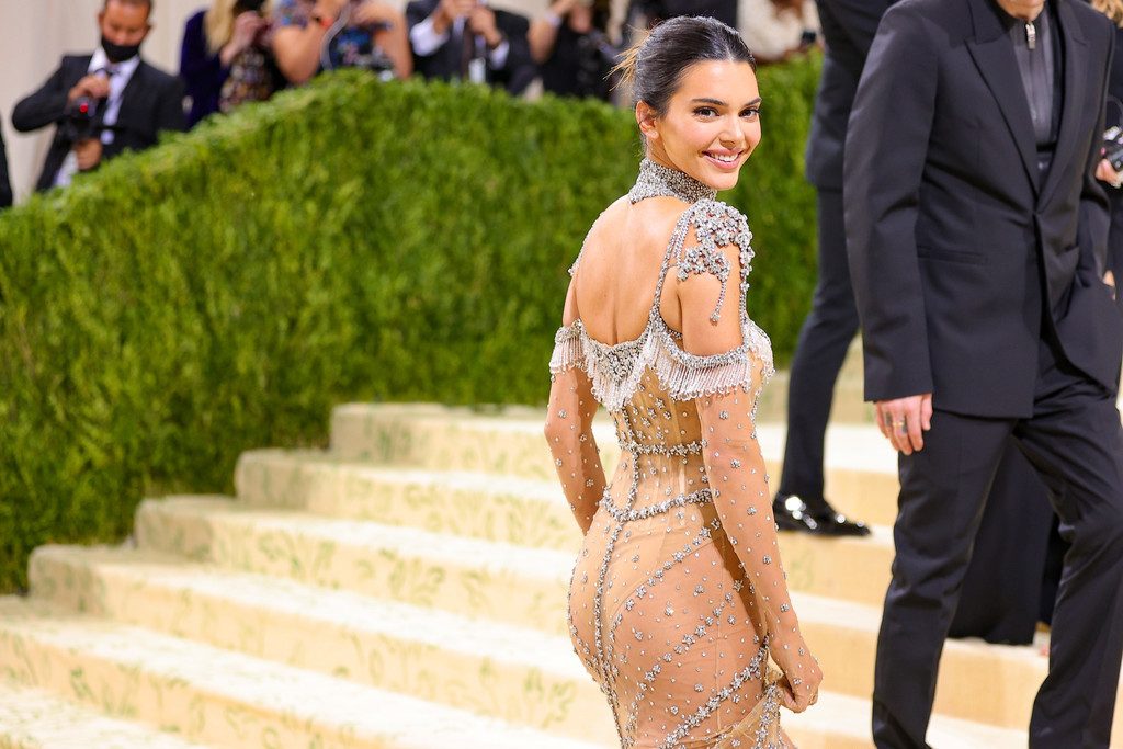 Marvelous Brunette Kendall Jenner Shows Her Booty in a Transparent Dress gallery, pic 2