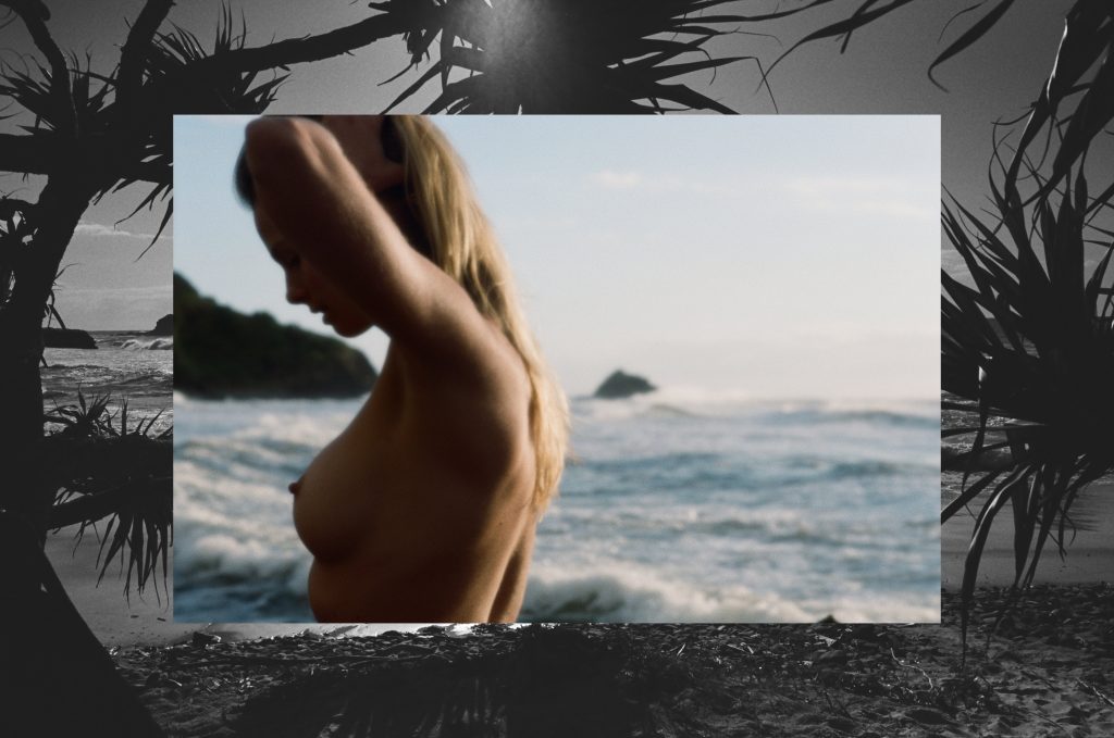 Totally Nude Natalie Jayne Roser Spotlighting Her Bare Ass and Tits on the Beach gallery, pic 14