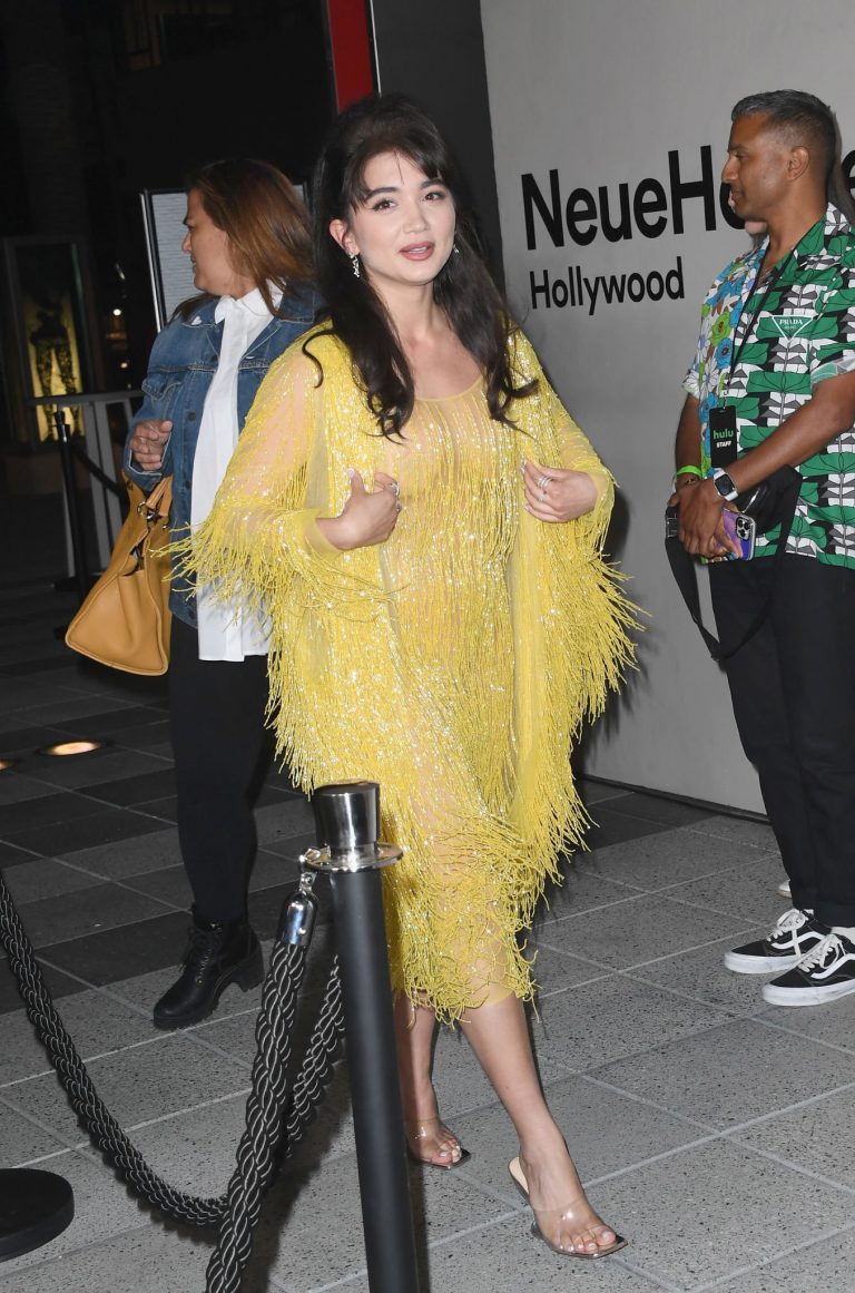 Teasing Seductress Rowan Blanchard Showing Off In A See Through Yellow Outfit The Fappening